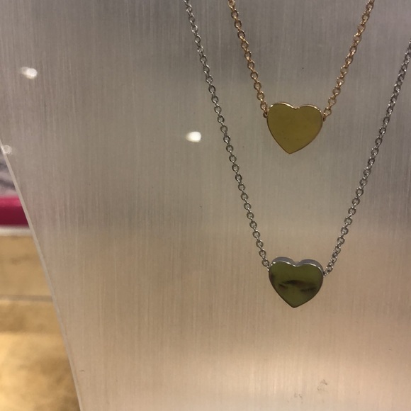 Little Polished Sculptural Heart Necklace,NWT-Boutique - Picture 10 of 10